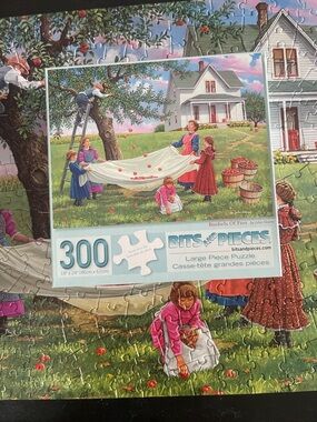 300 Large piece format colorful scenic picture 🧩 puzzle